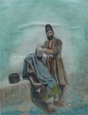 Painting, Ghasem Hajizadeh, Untitled, 1990, 6118