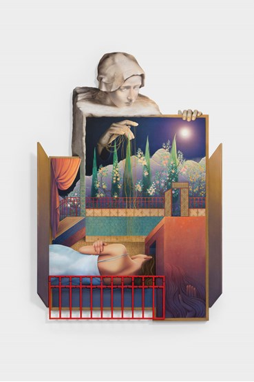 Painting, Arghavan Khosravi, Threshold, 2025, 80648