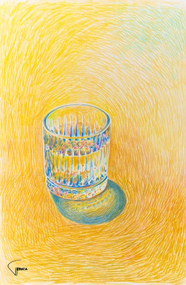Painting, Mousa Rabbani, A Glass of Water, 2023, 71196
