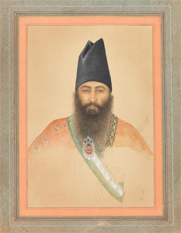 Painting, Abul Hasan Khan Ghaffari Kashani (Sani ol molk), A Portrait of a Qajar Official, , 27087
