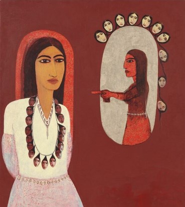 , Samira Abbassy, The Accusing Mirror, 2025, 80498