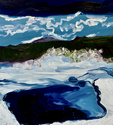 , Claudia Doring Baez, Ansel Adams - Fountain Geyser Pool, Yellowstone National Park, Wyoming, 2023, 77407