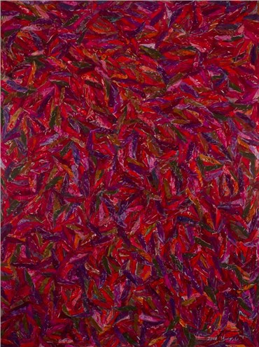 Painting, Dariush Hosseini, Persian carpet7, 2016, 36683