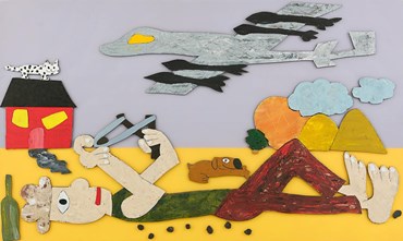 Painting, Hadi Falapishi, Dreamer, 2024, 77031