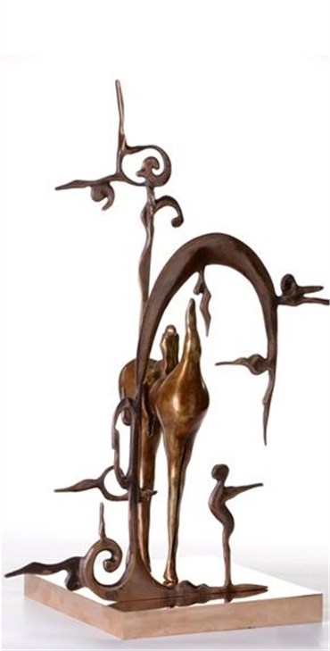 Sculpture, Adeleh Farzindar, Rider, 2012, 22347