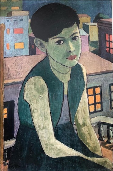 Painting, Mahmoud Javadipour, Portrait, 1948, 44768