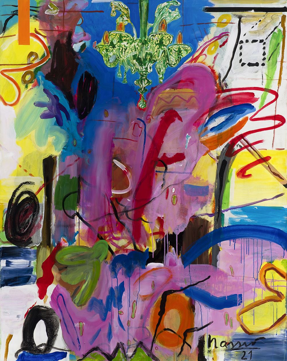 Ali Nassir, Untitled, 2021