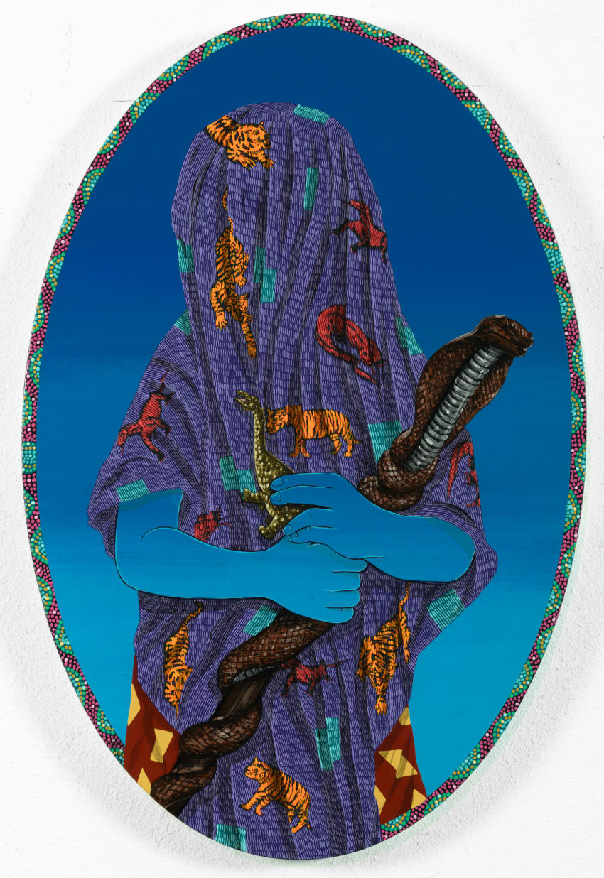 Amir H Fallah, Giant Slayer (Scepter), 2021