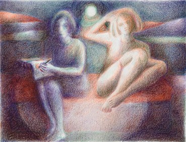Painting, Shima Esfandiyari, Untitled, 2020, 59160