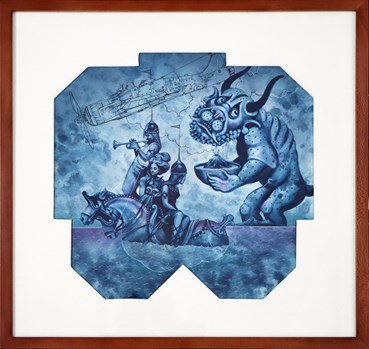 Painting, Afshin Bagheri, Untitled, 2019, 77244