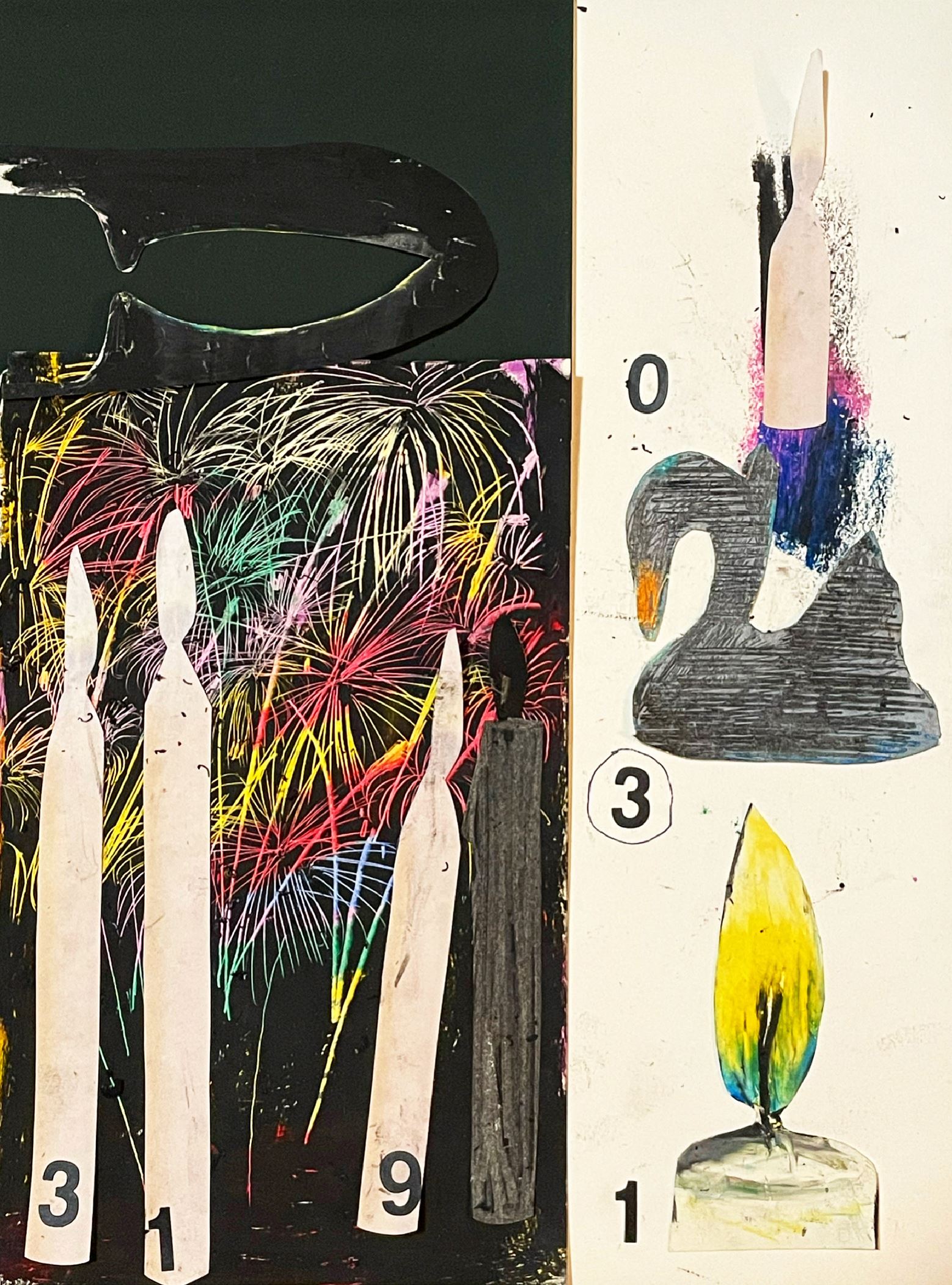 Maryam Amirvaghefi, We Can't Hear The Fireworks at 3 AM, 2021