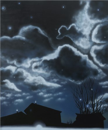 Painting, Sam Nejati, Nocturne, 2020, 35537