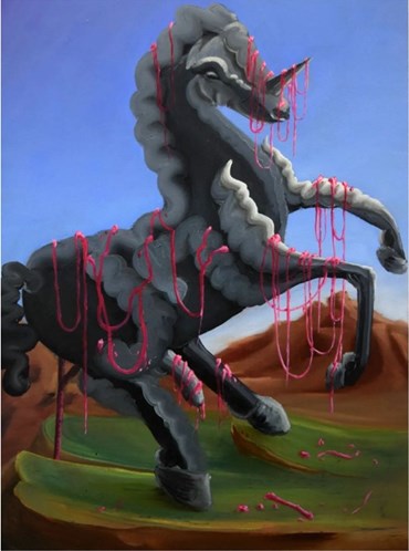 , Parham Ghalamdar, Epic Statue of a Gay Horse, 2020, 59708