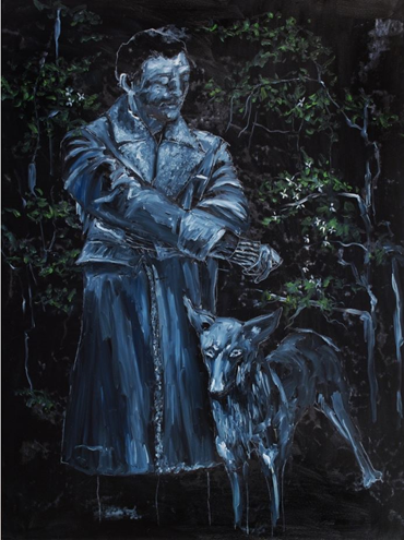 Painting, Avish Khebrezadeh, Summer Is Past, the Trees Are Still Green, 2018, 72700