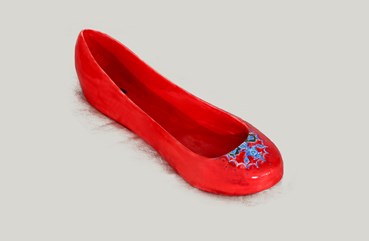 Sculpture, Dorna Abyak, Red Shoes, 2019, 73838