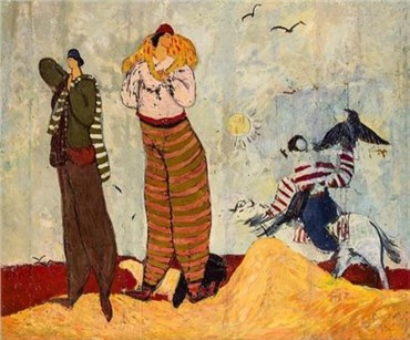 Painting, Mansour Ghandriz, Untitled, 1991, 23002
