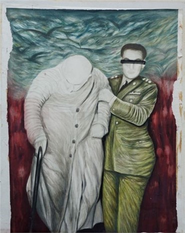 Painting, Ghasem Hajizadeh, Untitled, 1991, 6096