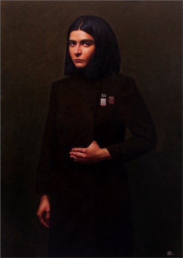 Painting, Salman Khoshroo, Sara, 2014, 5592