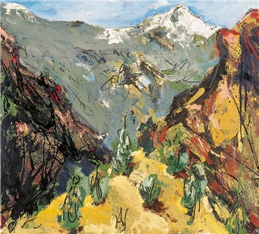 Painting, Alireza Adambakan, Untitled, 2005, 10561