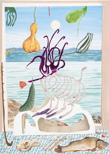 Painting, Hadi Alijani, The Mutilated Gaze, 2024, 75614