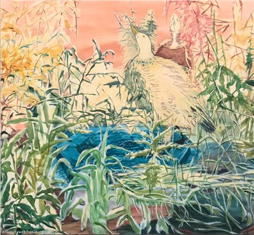 Painting, Zahra Nouri Zonouz, Turtle and Duck, 2020, 27415