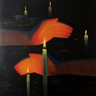 Painting, Yasaman Khaleghi, Untitled, 2023, 78157