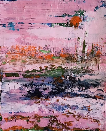 , Golnaz Golshan, Pink Pond, 2023, 81670