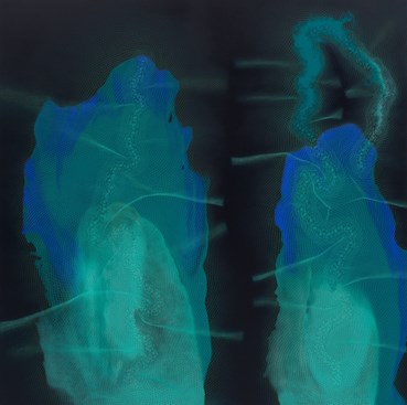 Painting, Shirazeh Houshiary, Cicada, 2023, 81725