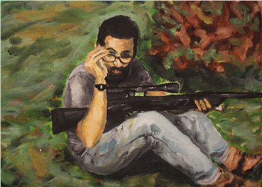 Painting, Keiman Mahabadi, Untitled, 2015, 34360