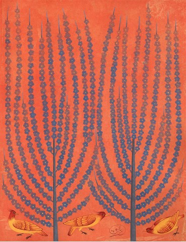 Painting, Maryam Lamei, Wet Flowers, 2019, 78082