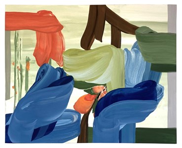 Painting, Moje Assefjah, Visible Meadows, 2024, 78211