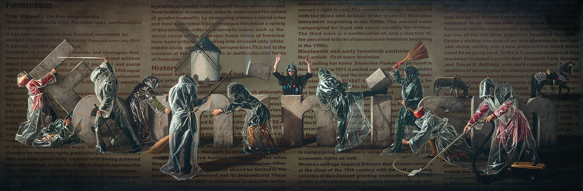 Hamed Sadr Arhami, The Last Battle of Sancho Panza, 2016