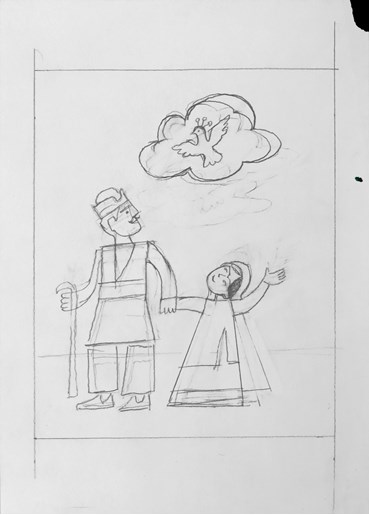 Drawing, Parviz Kalantari, Untitled, , 81709