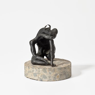 Painting, Bahman Mohassess, Seated Minotaur, 1972, 79801