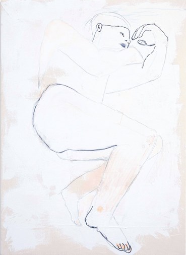 Painting, Makan Negahban, Flesh 28, 2023, 77166