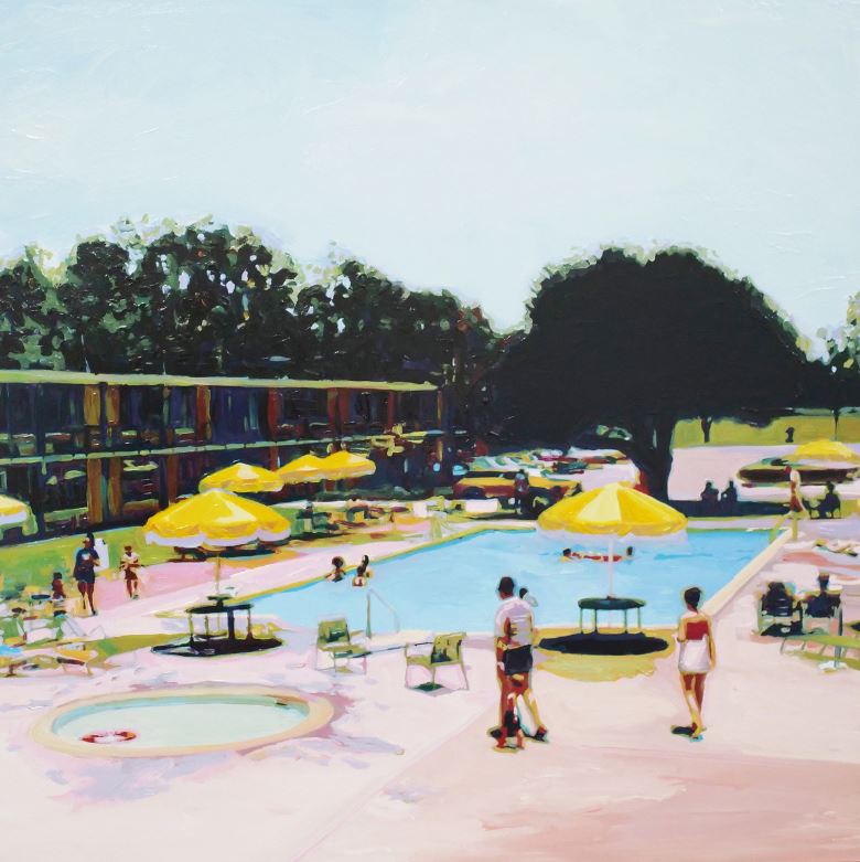 Lisa Golightly, Hotel Pool, 2024