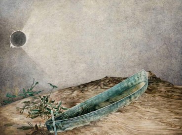 Painting, Omid Hallaj, Survivor, 2022, 76510