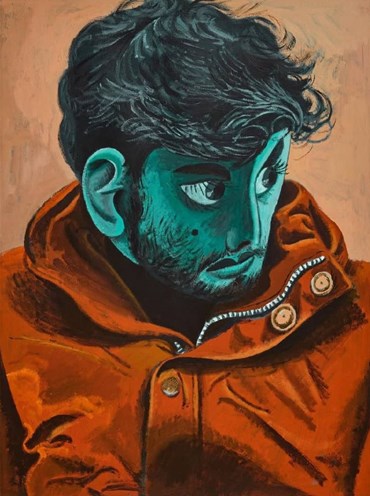 Painting, Morteza Khakshoor, Tube Rider No.5, 2023, 79688