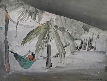 Painting, Bahman Mohammadi, Bernadet, 2019, 56716