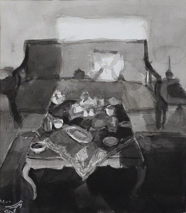 Painting, Akram Mahmoudi, Untitled, 2021, 75323