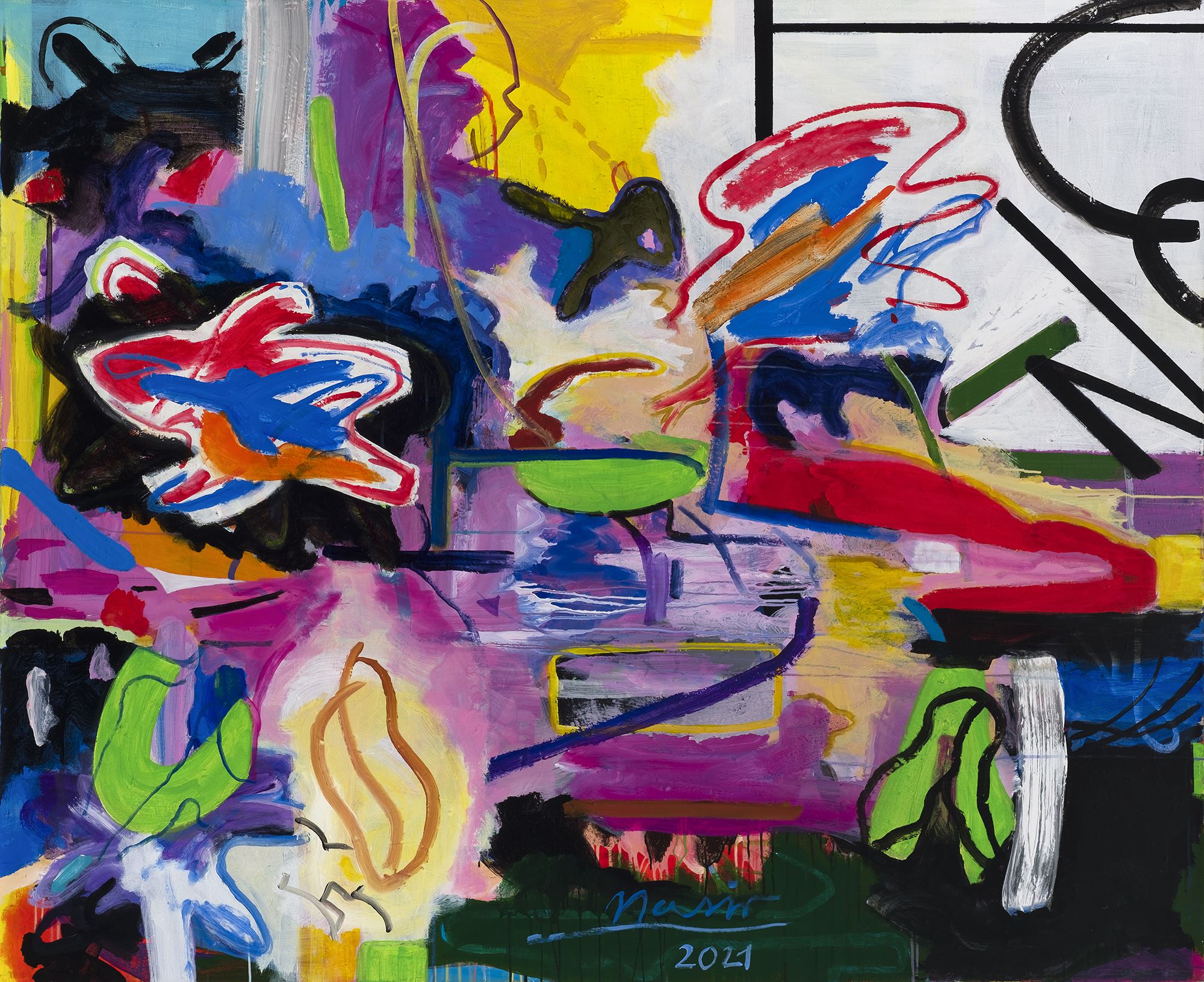 Ali Nassir, Untitled, 2021