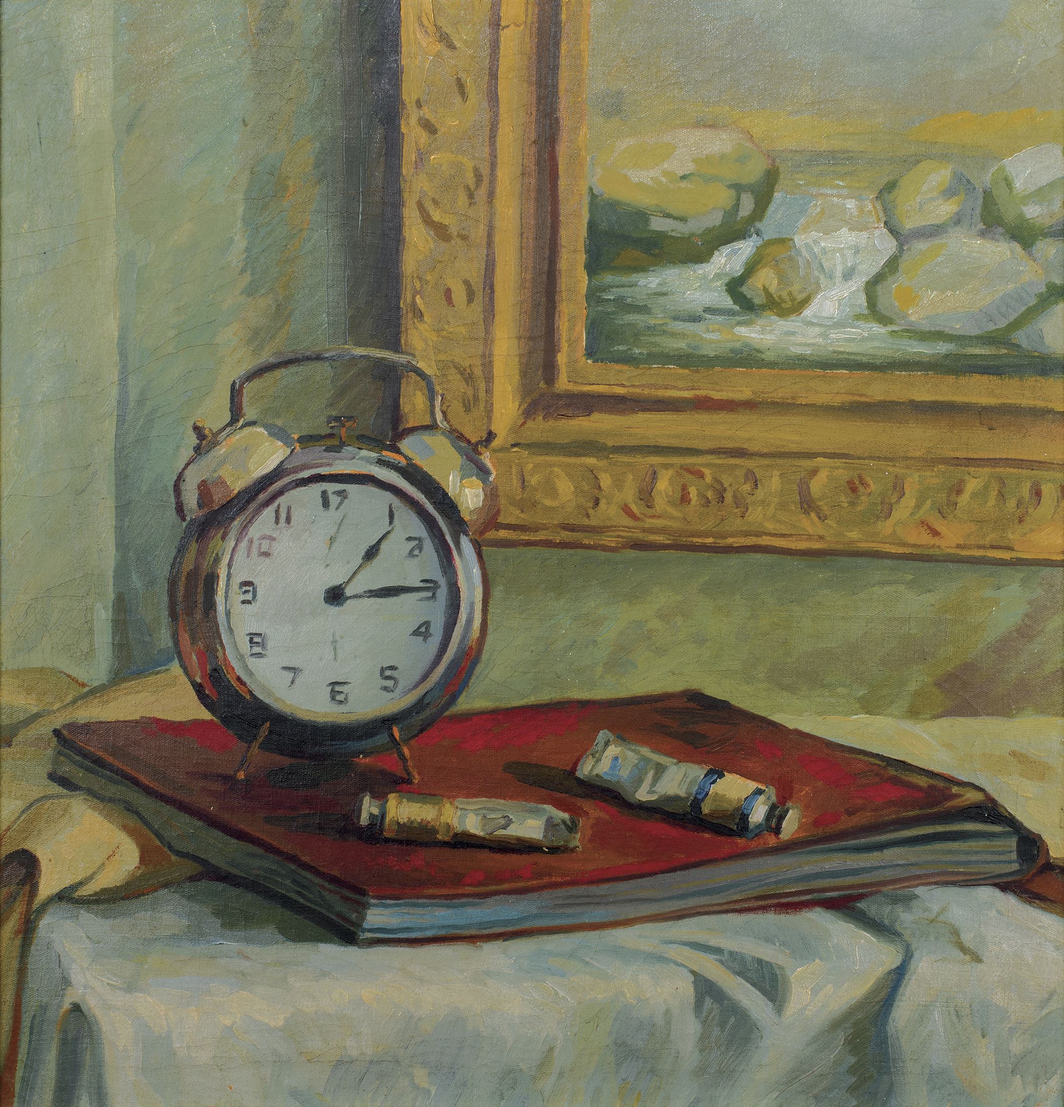 Mansour Ghandriz, Still Life with Watch, 1955