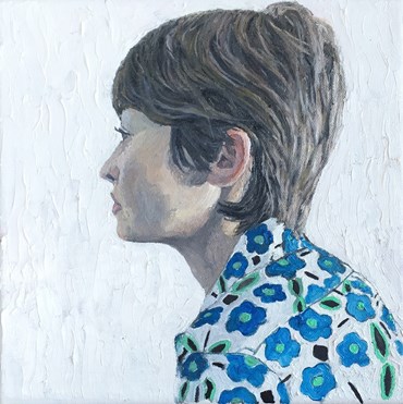 Painting, Makan Negahban, Meg Profile, 2016, 77102