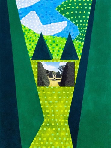 , Michael Madrigali, English Topiary (Weird World 171), 2022, 58349
