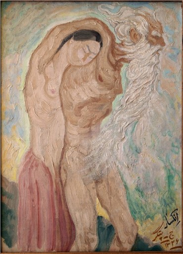Painting, Jafar Petgar, Frailness, 1947, 6901