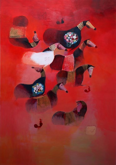 Painting, Mohammadali Taraghijah, Untitled, , 44627