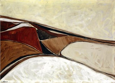 Painting, Sirak Melkonian, Mountain Scene , 1975, 17216
