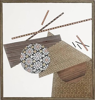 Mixed media, Farhad Ahrarnia, The Universe Sleeps Upon a Star-Infested Ear, 2018, 81743