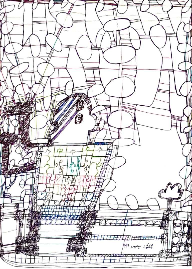 Mohammad Banissi, Untitled, 2020