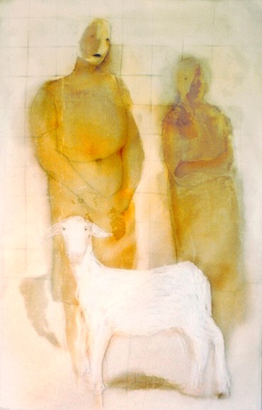 Drawing, Avish Khebrezadeh, The Singer Women With the Sheep, 1997, 40862